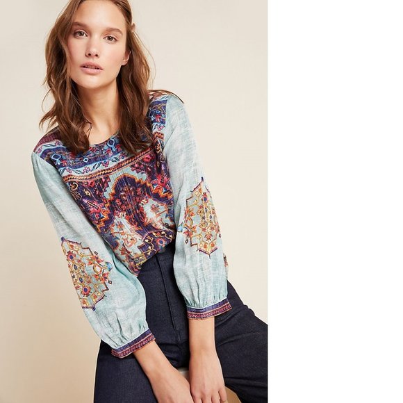 Anthropologie Tops - NEW Anthropologie Prudence Blouse